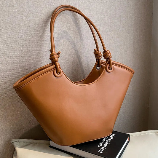 Large Capacity Pu Leather Women Shoulder Bag Luxury Designer, New Lady Casual Tote Handbag Vintage Female Big Crossbody Bags