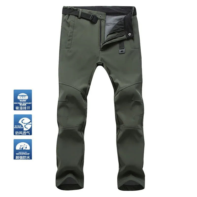 Tactical Pants Men Trousers Many Pockets Waterproof Wear Resistant