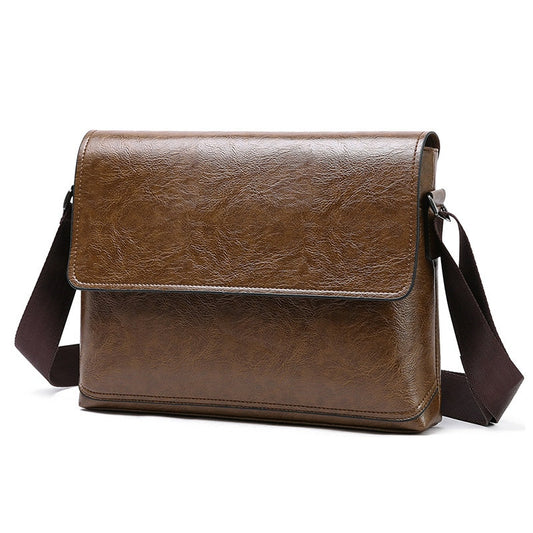 High Capacity Men Fashion PU Leather Handbags, Laptop Bags Male Business Travel Messenger Bags, Crossbody Shoulder Bag