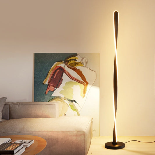 Floor Lamp Modern Simple Living Room Bedroom. Trend Luxury Stand Light Corner LED Lighting Decor Luces