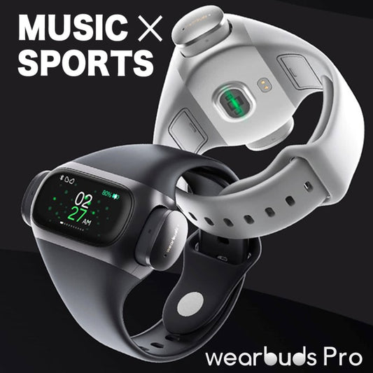Aipower Smart Watches Earphone 2 in 1 Bluetooth Earbuds Wristband  For Fitness Heart Rate Sports Monitor Sleep Health Tracker